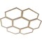 Ekena Millwork Florin Wood Fretwork Pierced Ceiling Medallion, Birch, 40"OD x 17 1/8"ID x 1/4"T CMWP40X40X0250FOBI - alternate 5